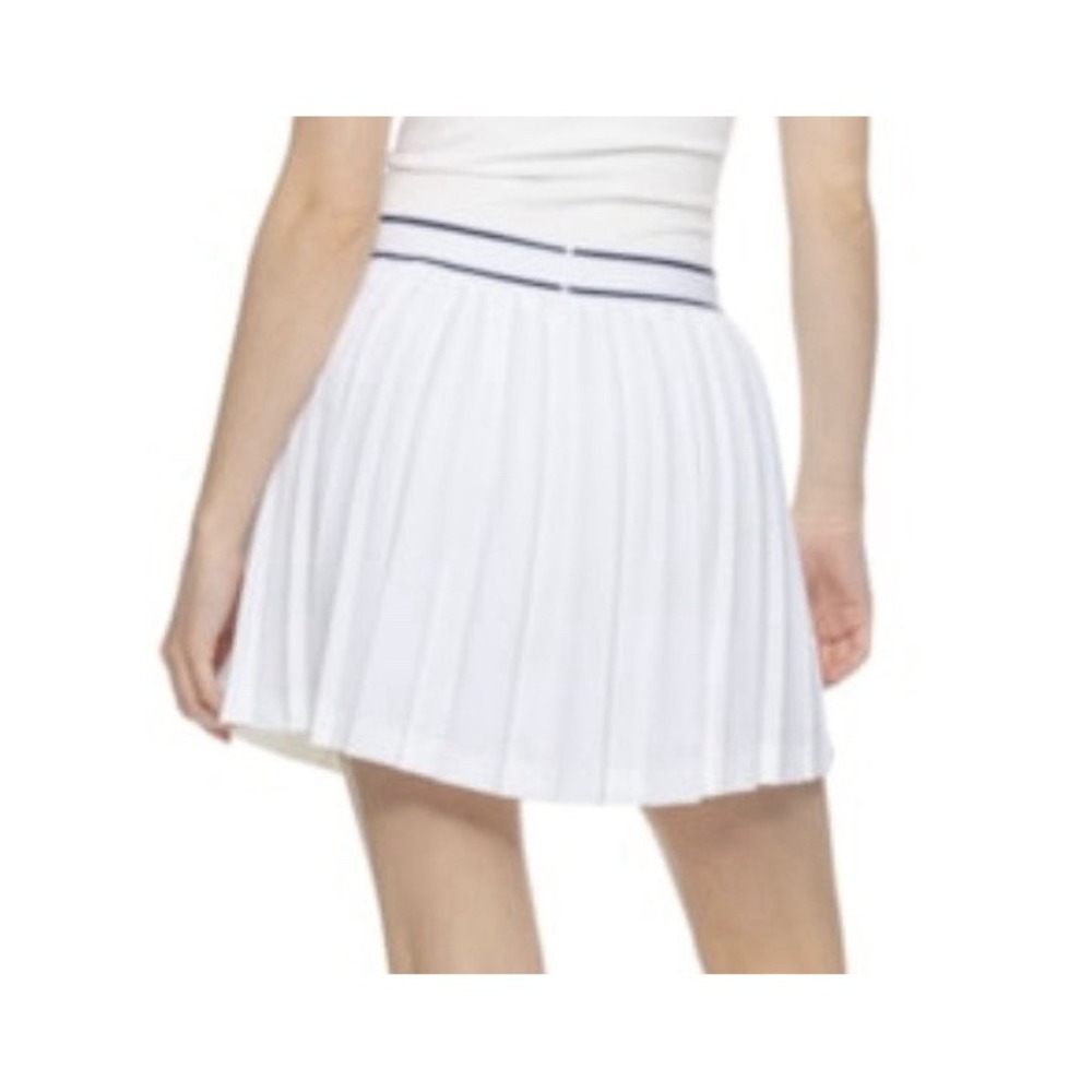 Peter Millar‎ Mickey Pleated Tennis Skirt Women's Size L White $140 NWT